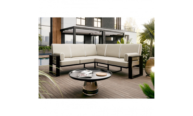 Gartenecke VERDINO 2R2 mit Metallrahmen