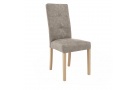 2x čalouněná židle SOLIS s dřevěnými nohami