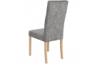 2x čalouněná židle SOLIS s dřevěnými nohami