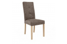 2x čalouněná židle SOLIS s dřevěnými nohami