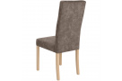 2x čalouněná židle SOLIS s dřevěnými nohami