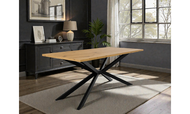 Moderní jídelní stůl Aneta 185x90cm, dub artisan