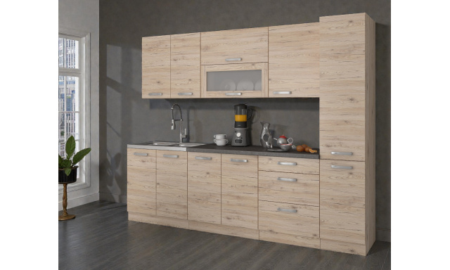 Moderní kuchynská linka Provence 260cm C