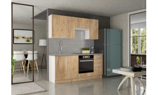 Elegantní kuchynská linka Sotio B 180cm, dub lefkas