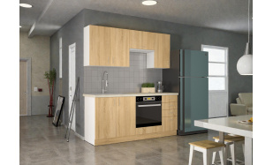 Elegantní kuchynská linka Sotio 180cm, dub sonoma