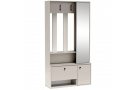 Šatní skříň se zrcadlem a botníkem SPOT PLUS