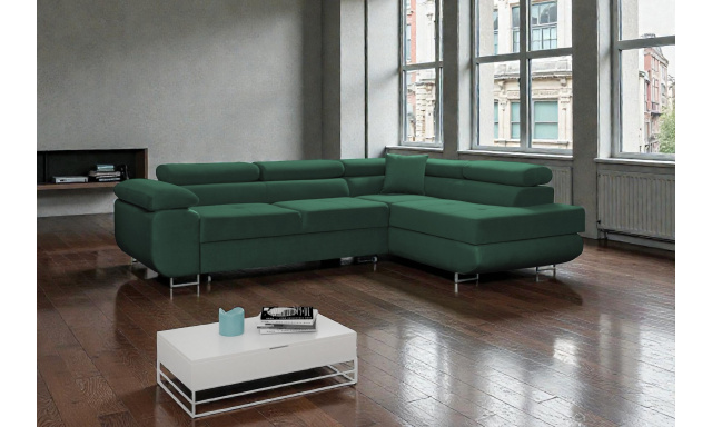 Oblíbená rohová sedačka Tropico s rozkladem, Monolith 37