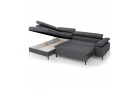 Rohová pohovka s funkcí spaní a s výběrem potahu MELLOW