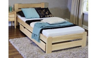 Postel z masivu Adina 90x200cm, borovice (přírodní)