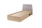 Postel 90x200 se 2 zásuvkami ALEX