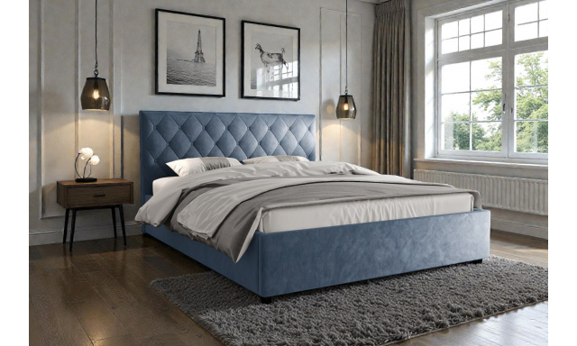 Kvalitní manželská postel Panama 200x200cm, Terra 73