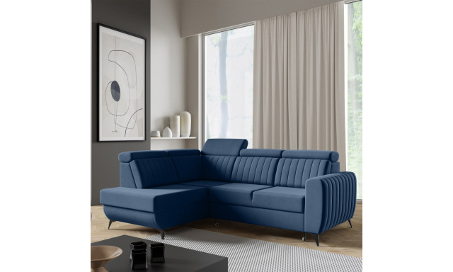 Rohová pohovka s funkcí spaní CONNOR II s výběrem barvy