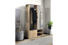 Šatní skříň se zrcadlem a botníkem LIMO