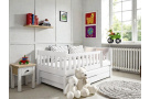 Rozkládací postel Merlin 160x80cm, borovice bílá