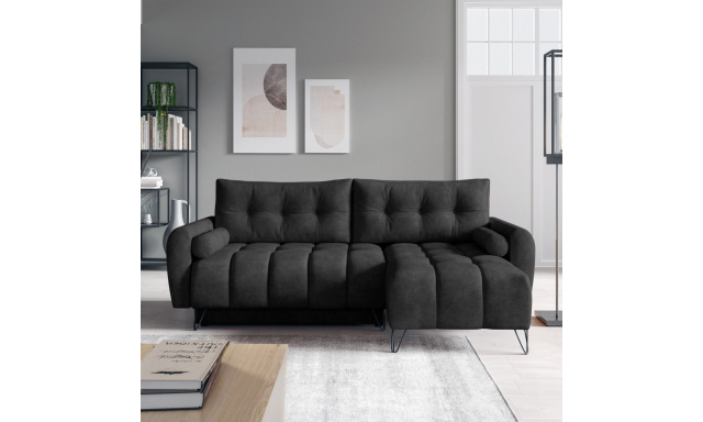 Rohová pohovka s funkcí spaní MALAGA MINI s výběrem barvy