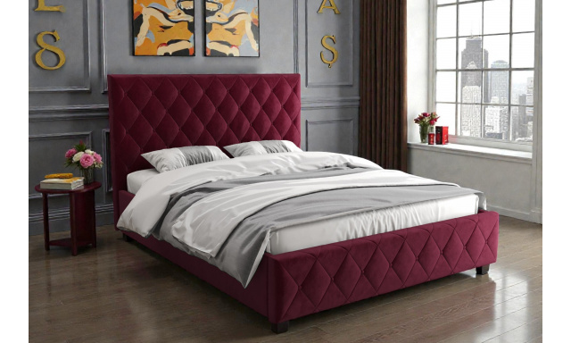 Kvalitní manželská postel Sponge 200x200cm, Terra 58