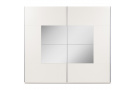 Šatní skříň BROOKLYN s posuvnými dveřmi a zrcadlem