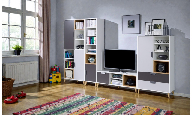 Studentský pokoj Beluga (vzorová sestava B)