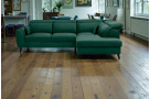 Luxusní rohová sedačka s rozkladem Bari, zelená
