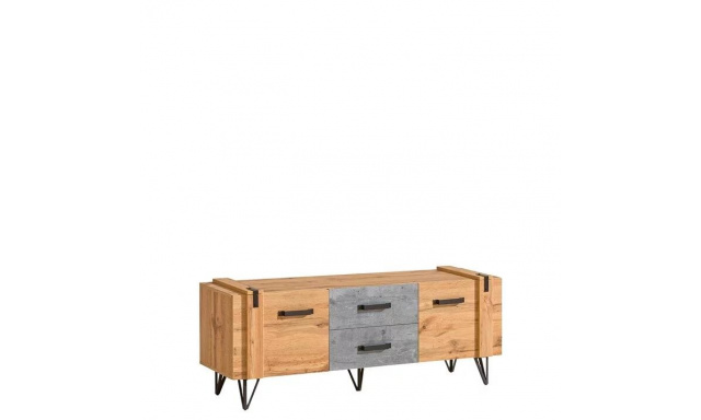 TV stolek Speziale 7, dub votan/beton 