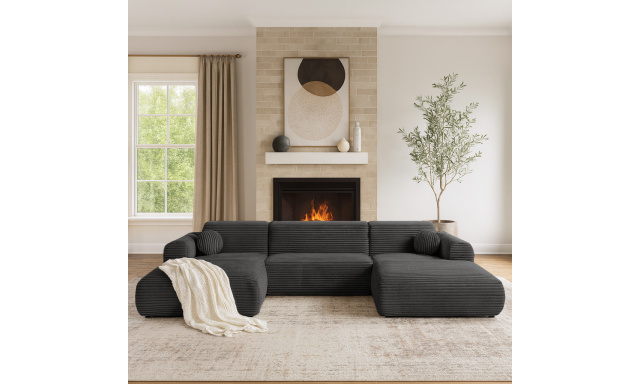 Rohová pohovka bez funkce spaní PUERTO U