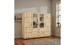 Šatní skřín Bariko 240cm, dub artisan 