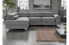 Luxusní rohová sedačka Sotogrande, šedá 