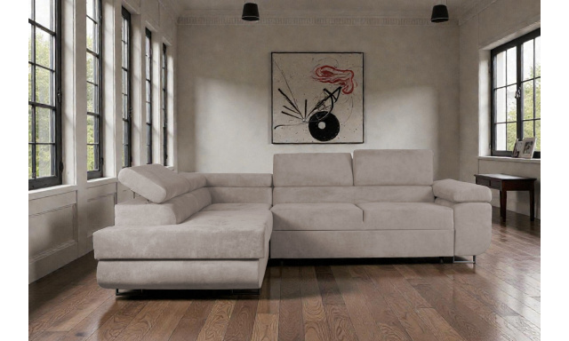 Oblíbená rohová sedačka Tropico s rozkladem, Neve 13