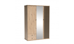 Skříň CAYA se dvěma dveřmi a dvěma zásuvkami