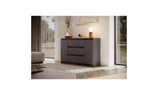 Komoda se 3 zásuvkami a 2 dvířky LINDA s výběrem dekoru