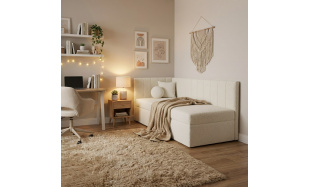 Rohová postel RAFI 90x200 s boxem