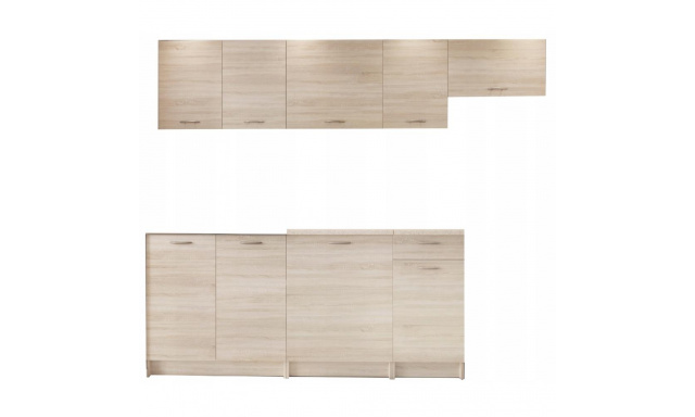 Kuchyňská linka MELANIA 180/240 cm dub Sonoma