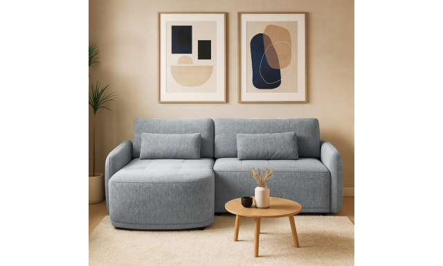 Rohová pohovka KAVI s funkcí spaní