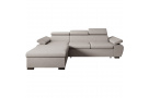 Rohová pohovka s funkcí spaní  a s výběrem potahu COCO