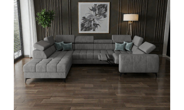 Kvalitní sedací souprava Piano max I relax, Terra 92