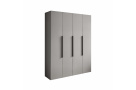 Moderní šatní skříň Tara 160cm, šedá