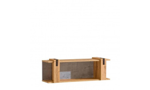 Polička Speziale 8, dub votan/beton 