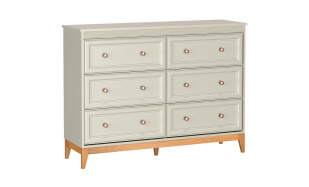 Komoda CHARLOTT se 6 zásuvkami