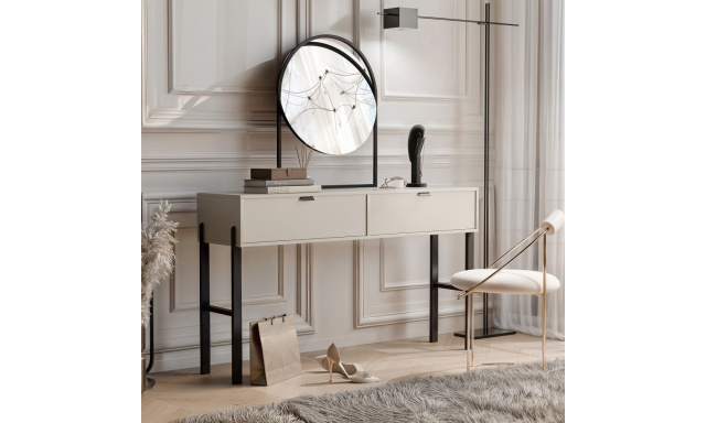 Toaletní stolek se 2 zásuvkami CORTINA