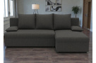 Moderní rohová sedačka Terosa, tmavě šedá 
