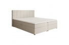 Dvoulůžková postel s úložným prostorem TOPIQ s výběrem velikosti a potahu!