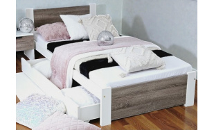 Postel z masivu Bernina 90x200cm