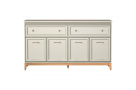 Komoda se 2 zásuvkami a 4 dvířky CHARLOTT