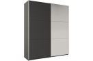 Šatní skříň ROSSA s posuvnými dveřmi a zrcadlem
