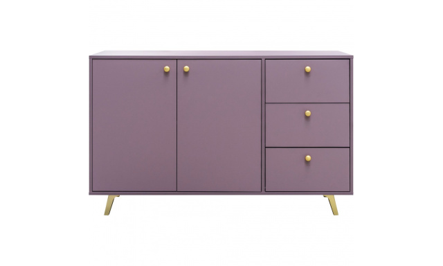 Komoda SOLEA se 2 dvířky a 3 zásuvkami