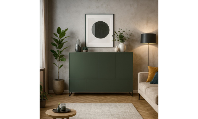 GIANA komoda s 5 zásuvkami