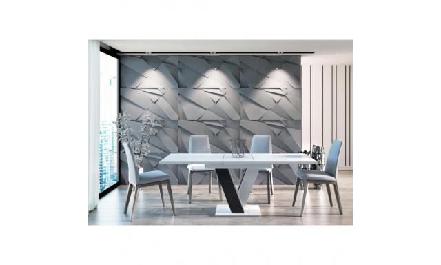 Rozkládací jídelní  stůl MASIV 120-160x80 cm s výběrem dekoru!