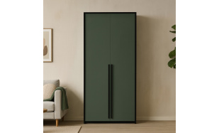 Šatní skříň se 2 dveřmi, šířka 105 cm, GIANA