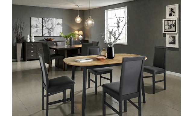 Jídelní set Aragon (stůl+4x židle) 