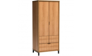 Šatní skříň s 1 zásuvkou a 2 dveřmi FUN